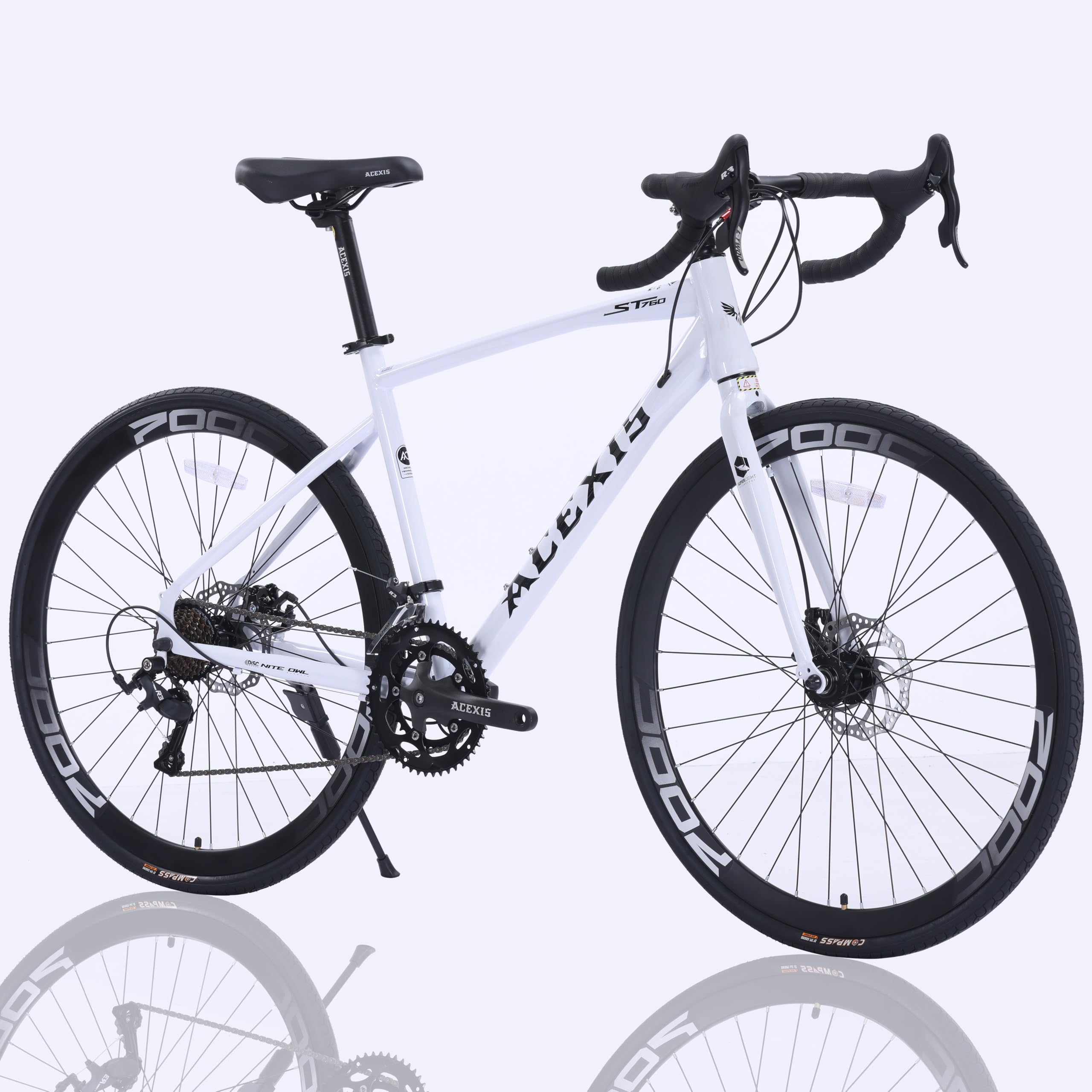 Amazon | ACEXIS ロードバイク 自転車 700C L-TWOO 16段変速 ディスク